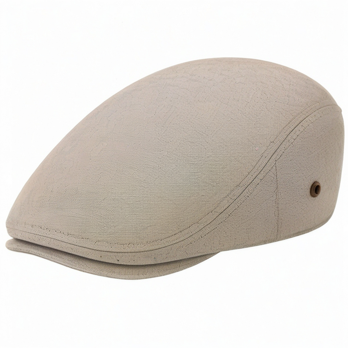 Cappello coppola taglia unica in tessuto beige stile casual